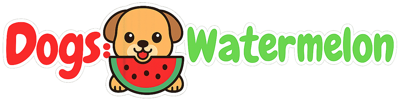 Dogs Eat Watermelon